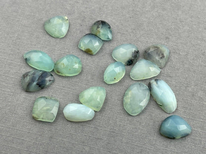 Peruvian Opal Rose Cut Lot | Natural Gemstone from Peru | 15+ carats | PO409 - - GemEnthusiast