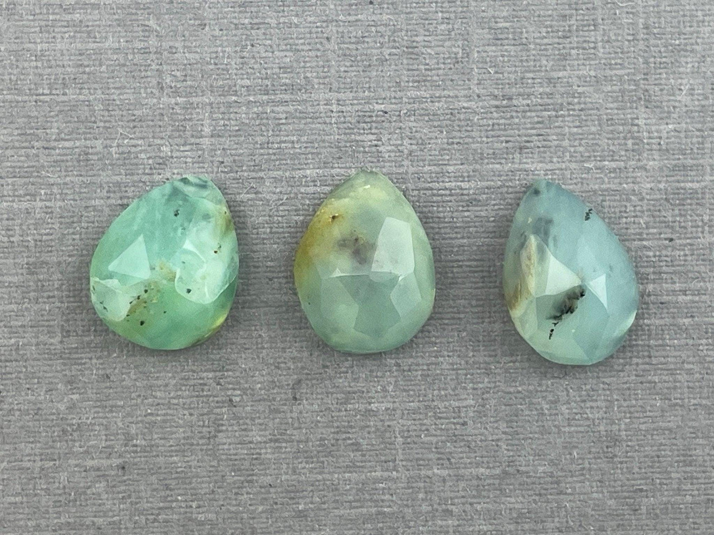 Peruvian Opal Rose Cut Lot | 5 carats | 10x8x4 | Natural Gemstone from Peru | PO416 - - GemEnthusiast