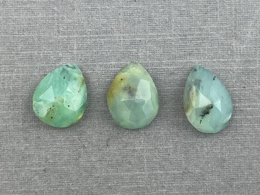 Peruvian Opal Rose Cut Lot | 5 carats | 10x8x4 | Natural Gemstone from Peru | PO416 - - GemEnthusiast