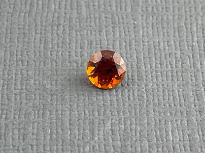 4.5mm Spessartine Garnet Round | Per Stone | Mandarin Orange | Loose Natural Gemstones - Spessartine Garnet - GemEnthusiast
