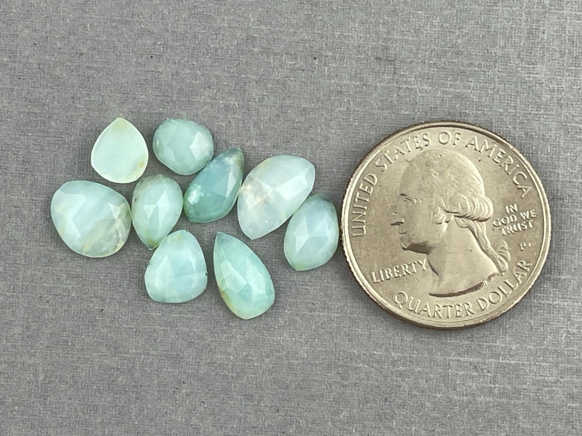 Peruvian Opal Rose Cut Lot | Natural Gemstone from Peru | 8 carats | PO430 - Peruvian Opal - GemEnthusiast