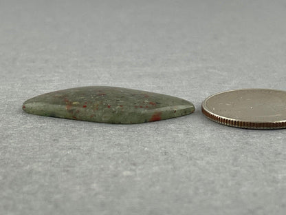 Cherry Orchard Agate | 37x18 mm | Large Natural Loose Cabochon Gemstone | AG252 - - GemEnthusiast