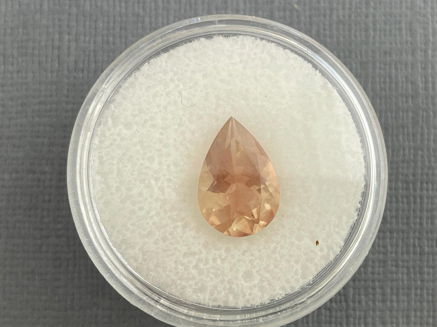 Oregon Sunstone Pear Gemstone | 12x8 mm | 2.4 carats | OSF188 - Oregon Sunstone - GemEnthusiast