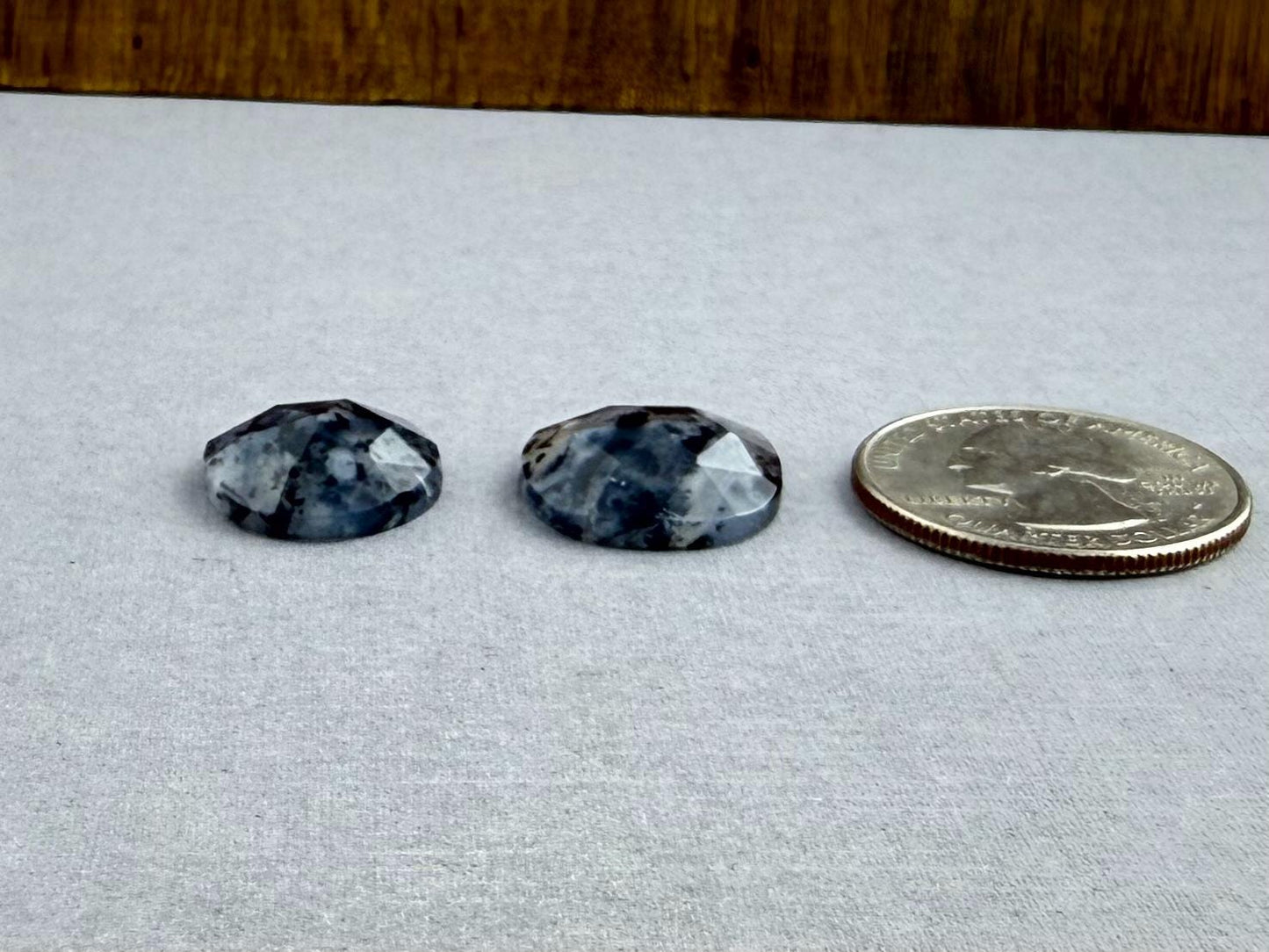 Dendritic Opal Rose Cut Lot | Natural Gemstone Cabochon | OD102 S2 - - GemEnthusiast