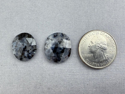 Dendritic Opal Rose Cut Lot | Natural Gemstone Cabochon | OD102 S2 - - GemEnthusiast