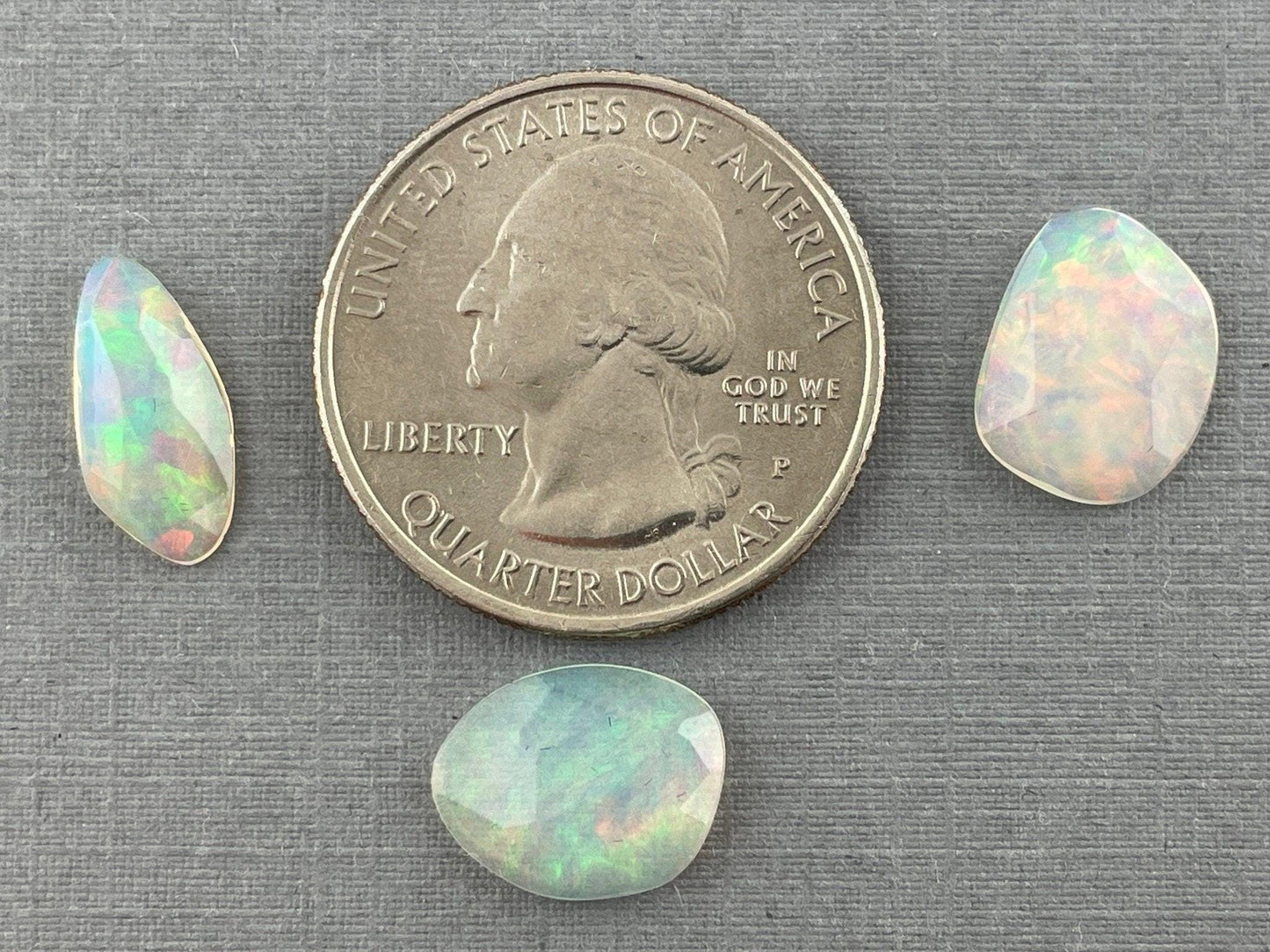 Ethiopian Opals 4 Ct Lots | Rose Cut Natural Loose Gemstones | Small, Medium, Large Sizes - Ethiopian Opal - GemEnthusiast