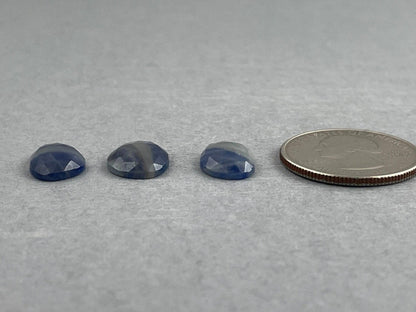 Bicolor Sapphire Rose Cut | Natural Loose Gemstones| 14.6 carats | SBC109 - Sapphire - GemEnthusiast