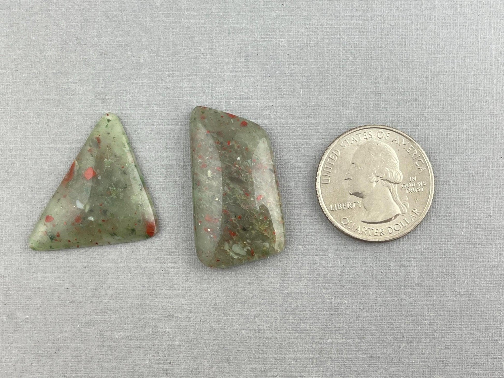 Cherry Orchard Agate | Large Natural Loose Cabochons Gemstone | AG256 - - GemEnthusiast