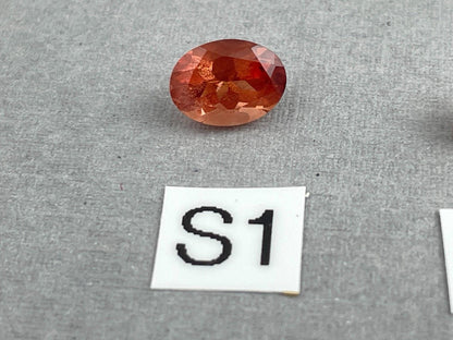 8x6 Oregon Sunstone Oval Gemstones | Mined in the USA | OSF222 - - GemEnthusiast