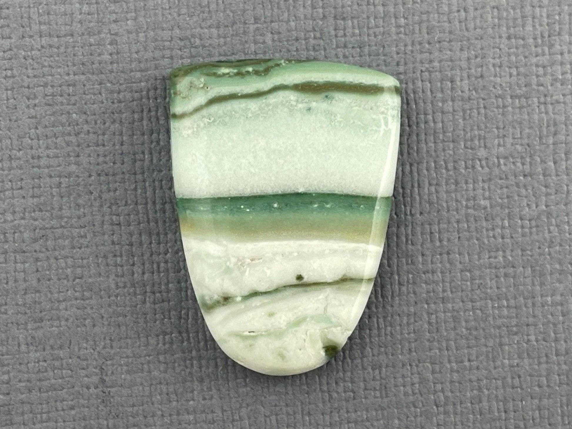 Saturn Chalcedony Cabochon | 25x18 mm | Natural Loose Gemstone | CA317 - - GemEnthusiast