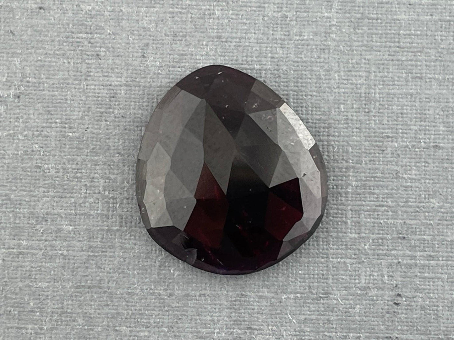 Large Dark Rubellite Tourmaline Rose Cut Cabochon | Loose Natural Gemstone | 7.24 carats | TR130 - - GemEnthusiast
