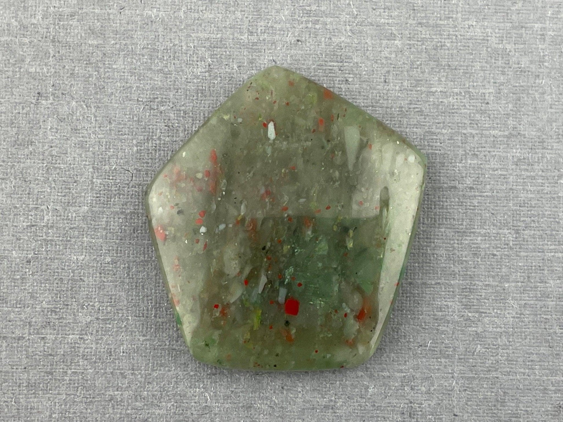Cherry Orchard Agate | 27x25 mm | Large Natural Loose Cabochon Gemstone | AG250 - - GemEnthusiast