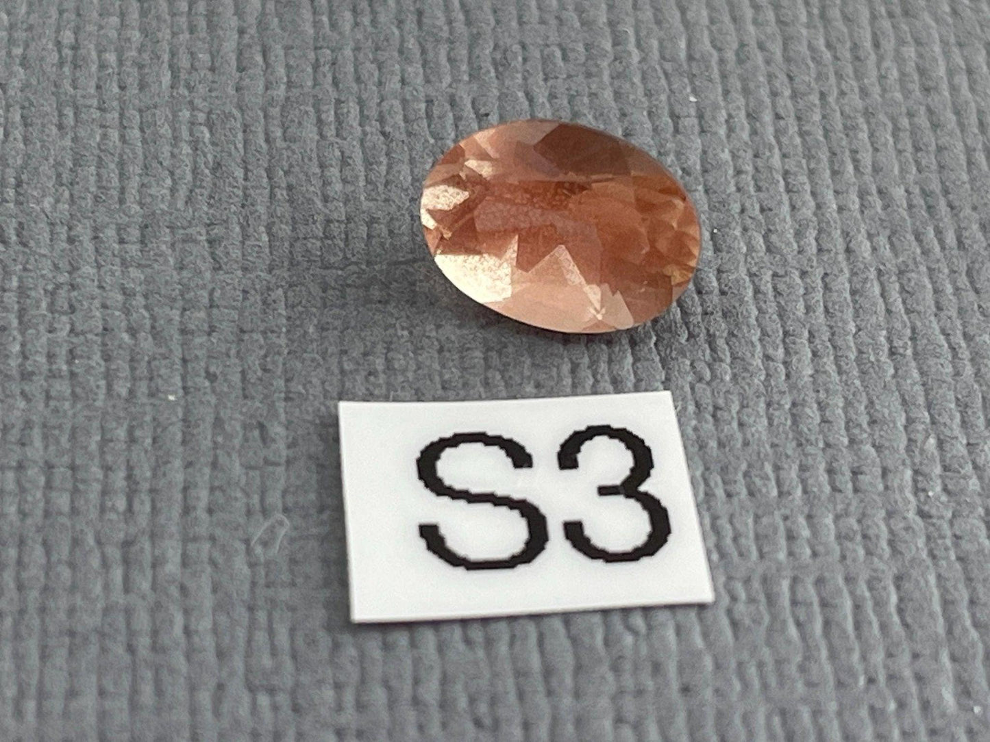 8x6 Oregon Sunstone Oval Gemstones | Mined in the USA | OSF183 - - GemEnthusiast