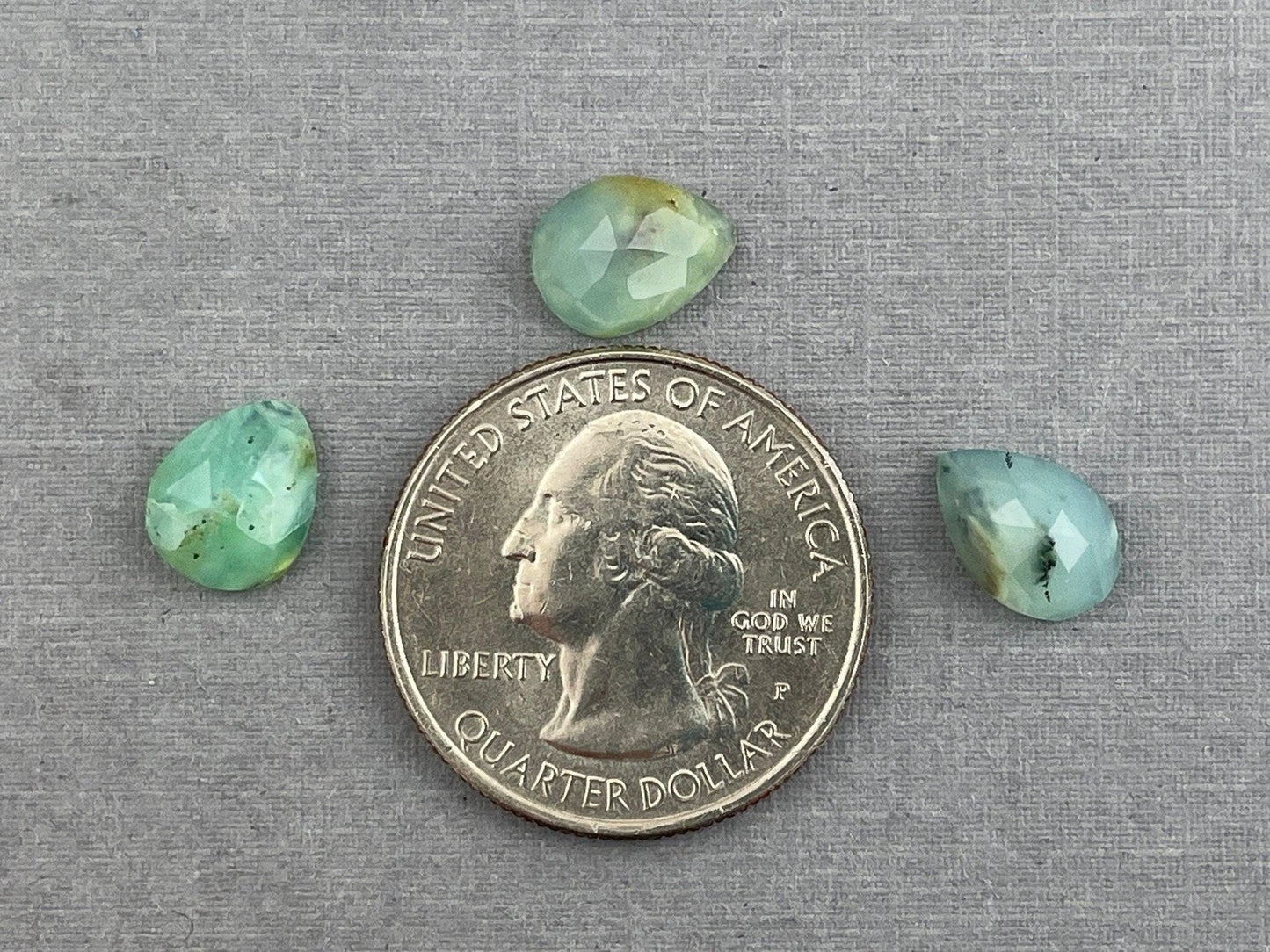 Peruvian Opal Rose Cut Lot | 5 carats | 10x8x4 | Natural Gemstone from Peru | PO416 - - GemEnthusiast