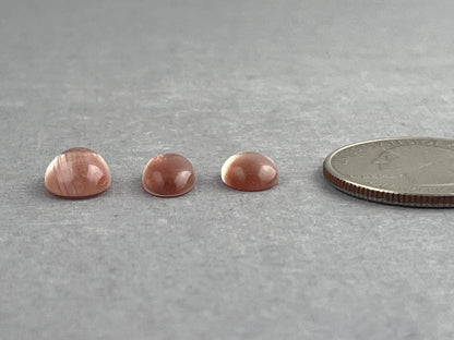 Oregon Sunstones Oval Cabochon Lot | 6.6 carats | OSC303 - - GemEnthusiast