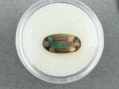 14x7 Oregon Sunstone Oval Faceted Gemstone | 3.7 carats | OSF226 - Oregon Sunstone - GemEnthusiast