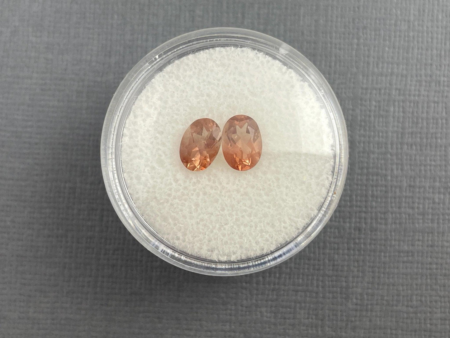 7x5 Oregon Sunstones Oval Pair | 1.69 carats | OSF194 - - GemEnthusiast