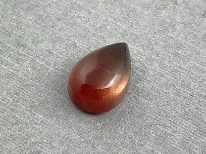 9x6 Oregon Sunstones Pear Cabochon | Beautiful Schiller! | 1.69 carats | OSC294 - Oregon Sunstone - GemEnthusiast