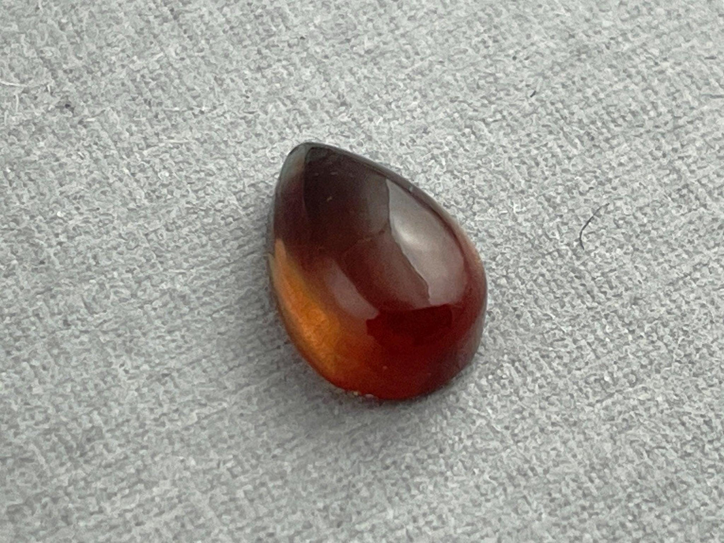 9x6 Oregon Sunstones Pear Cabochon | Beautiful Schiller! | 1.69 carats | OSC294 - Oregon Sunstone - GemEnthusiast