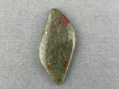 Cherry Orchard Agate | 37x18 mm | Large Natural Loose Cabochon Gemstone | AG252 - - GemEnthusiast