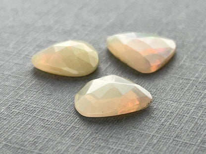 Ethiopian Opals with Fire | Rose Cut Natural Loose Gemstone Lot | 3.31 carats | OP422 - - GemEnthusiast
