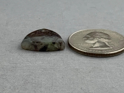 Chrysocolla Agate | Natural Loose Cabochon from Brazil | Z217 - Chrysocolla, Agate - GemEnthusiast
