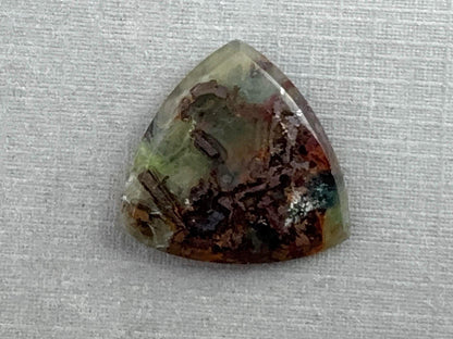 Chrysocolla Agate | Natural Loose Cabochon from Brazil | Z217 - Chrysocolla, Agate - GemEnthusiast