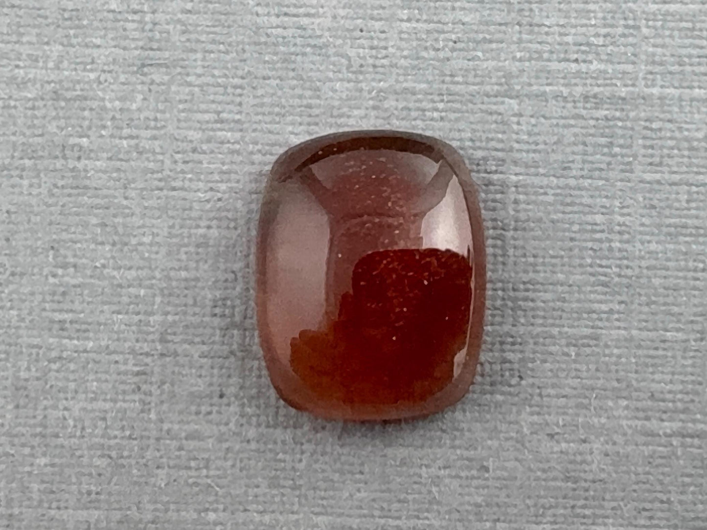 10x8 Oregon Sunstones Rectangle Cushion Cabochon | 2.67 carats | OSC299 - Oregon Sunstone - GemEnthusiast