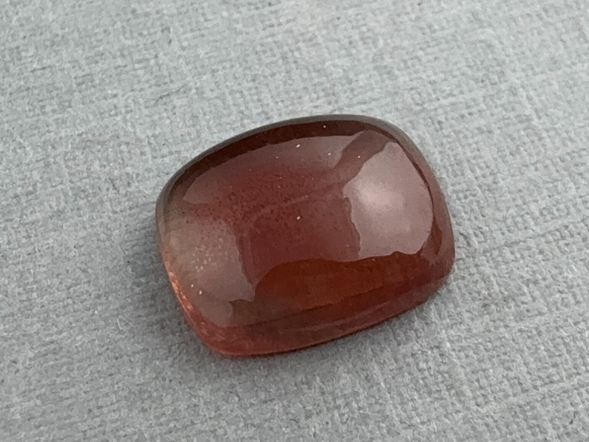 10x8 Oregon Sunstones Rectangle Cushion Cabochon | 2.67 carats | OSC299 - Oregon Sunstone - GemEnthusiast