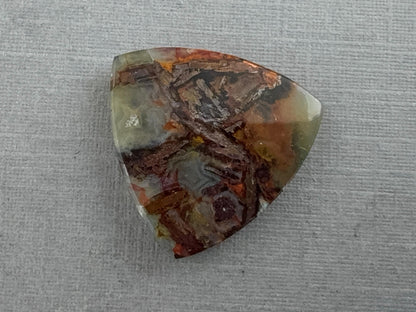 Chrysocolla Agate | Natural Loose Cabochon from Brazil | Z217 - Chrysocolla, Agate - GemEnthusiast