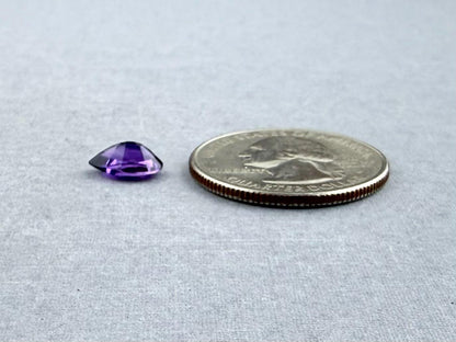 Arizona Amethyst Pear Pair | 9x6 | Purple Gemstone Ethically Sourced | AZ203 - Arizona Amethyst - GemEnthusiast