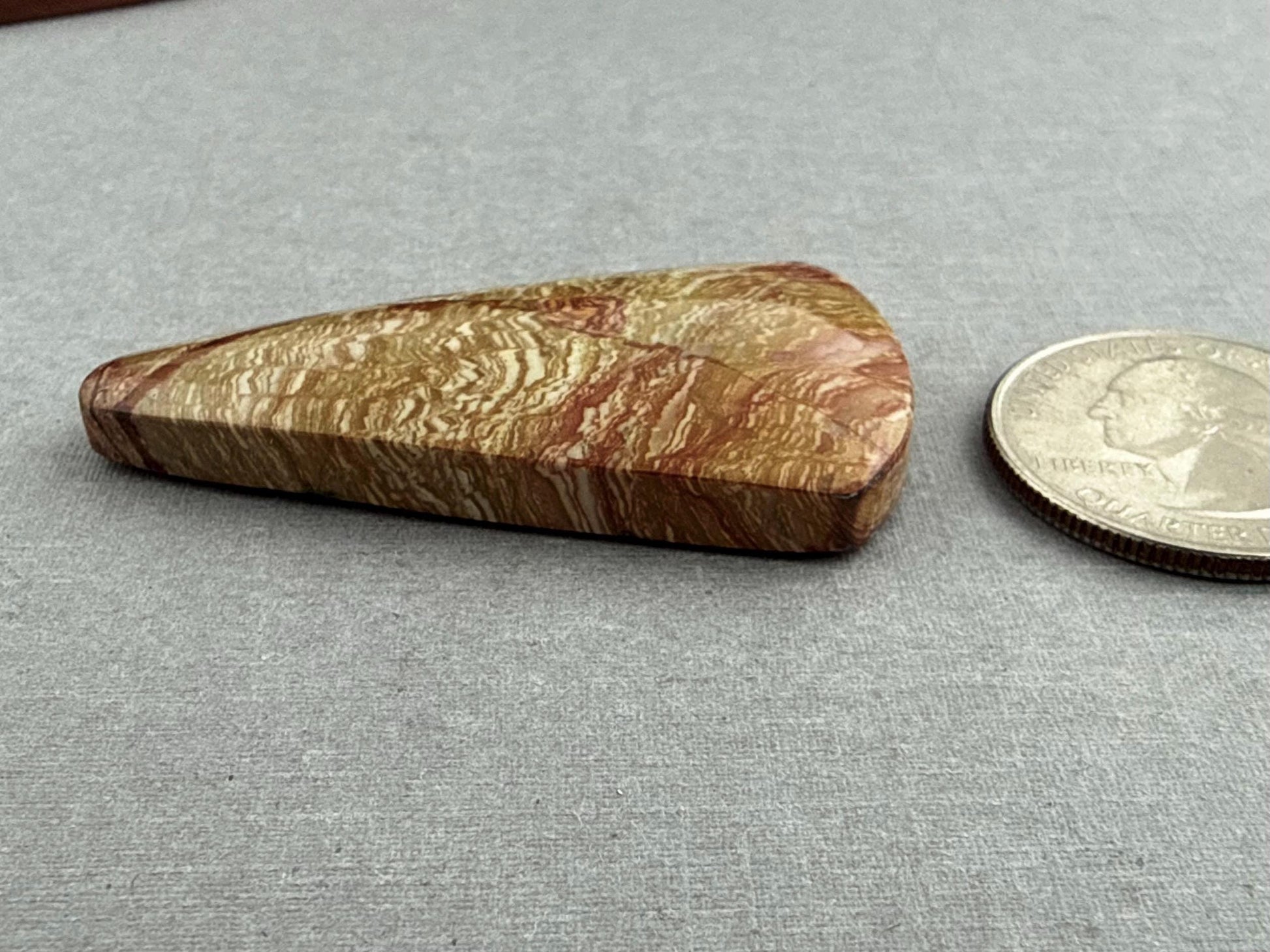 Antelope Jasper Cabochon | Oregon Idaho Gemstone | Mined in the USA | JS311 - Owyhee Jasper, Antelope Jasper - GemEnthusiast