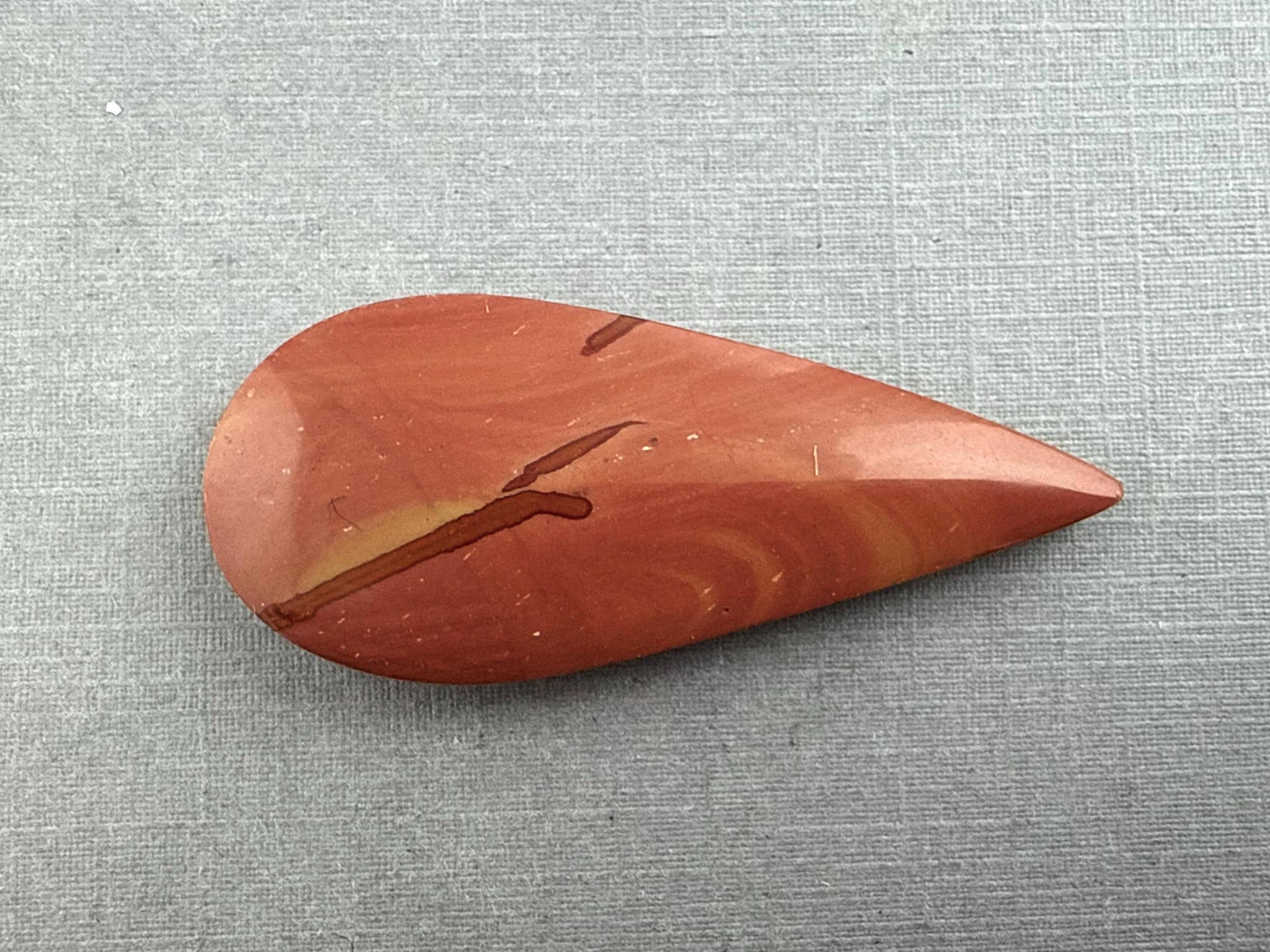 LARGE Antelope Jasper Cabochon | Oregon Idaho Gemstone | Mined in the USA | JS314 - Owyhee Jasper, Antelope Jasper - GemEnthusiast