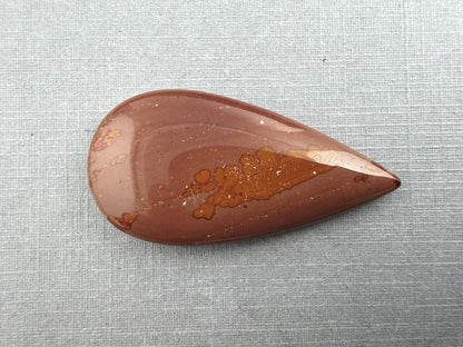 LARGE Antelope Jasper Cabochon | Oregon Idaho Gemstone | Mined in the USA | JS318 - Owyhee Jasper, Antelope Jasper - GemEnthusiast