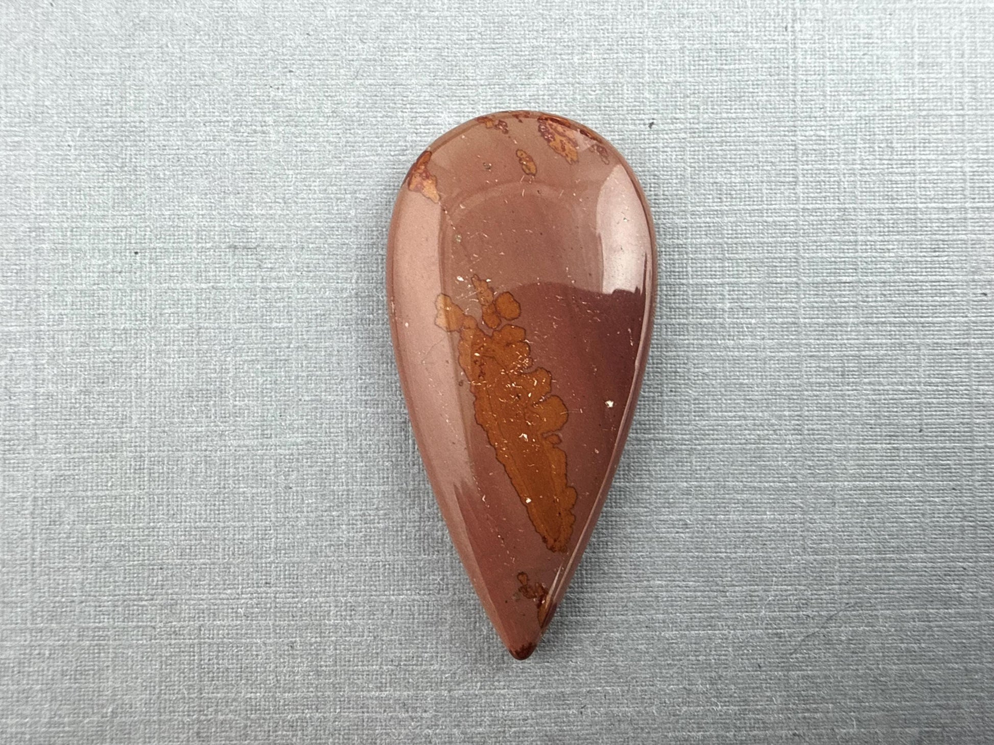 LARGE Antelope Jasper Cabochon | Oregon Idaho Gemstone | Mined in the USA | JS318 - Owyhee Jasper, Antelope Jasper - GemEnthusiast
