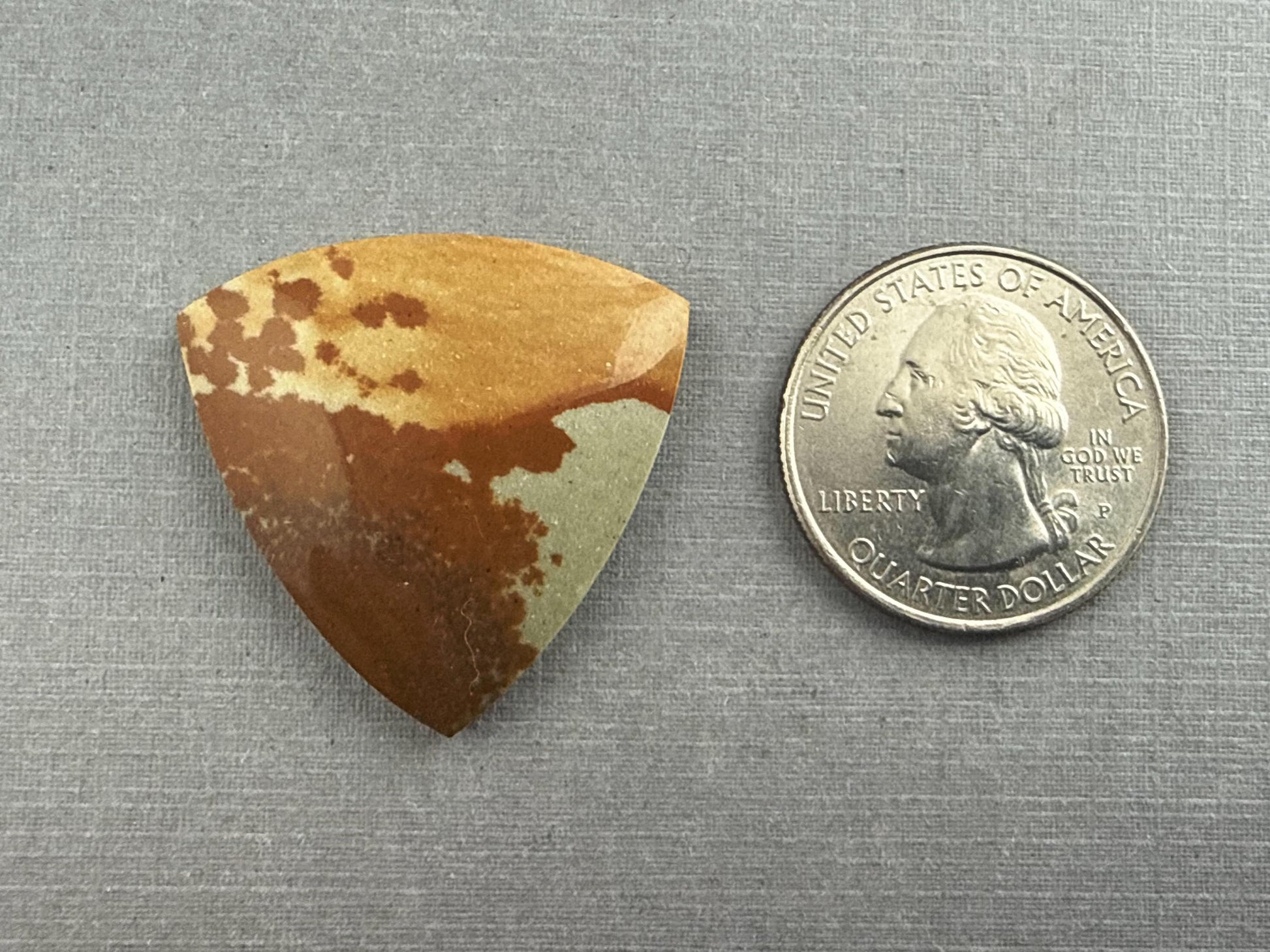 Owyhee Picture Jasper Cabochon | Oregon Idaho Gemstone | Mined in the USA | JS302 - Owyhee Jasper, Picture Jasper - GemEnthusiast
