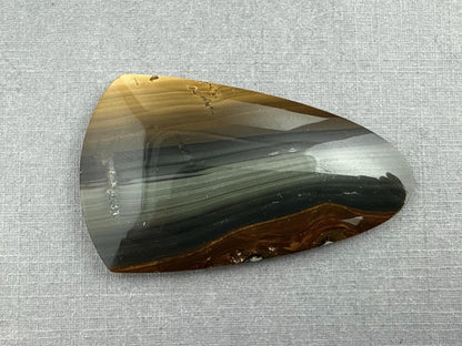 Large Blue Mountain Jasper Cabochon | Oregon Gemstone | Mined in the USA | JS320 - Blue Mountain Jasper, Oregon Gemstone - GemEnthusiast