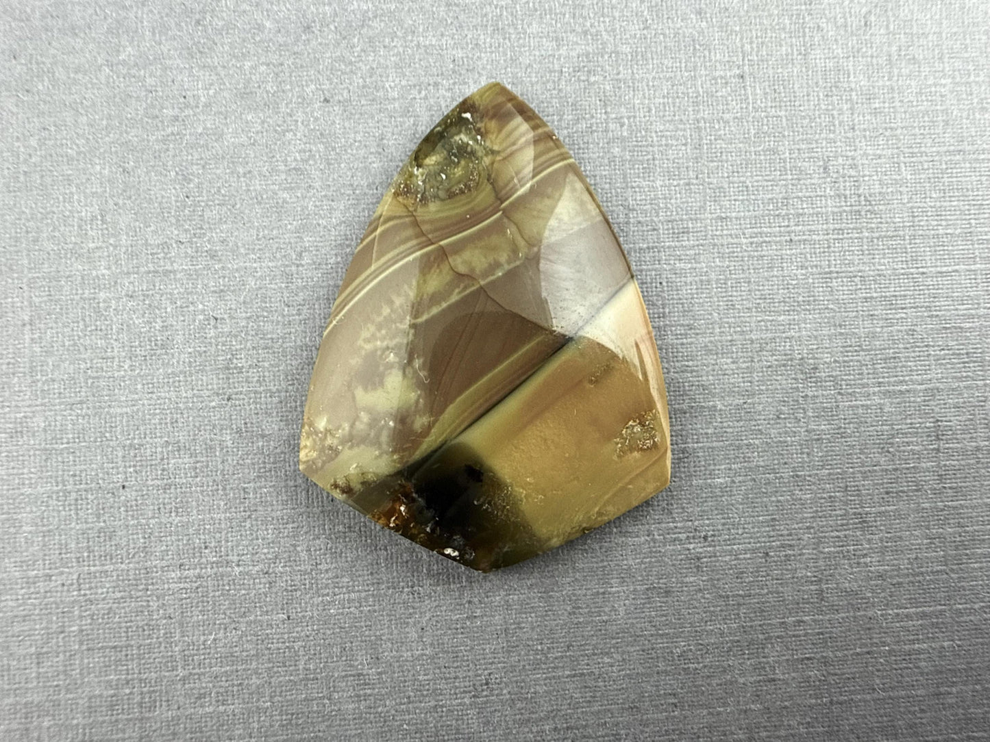 Blue Mountain Jasper Cabochon | Oregon Gemstone | Mined in the USA | JS322 - Blue Mountain Jasper, Oregon Gemstone - GemEnthusiast