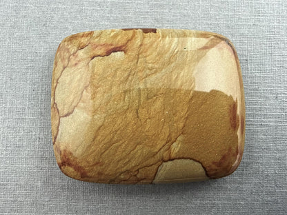 Owyhee Picture Jasper Cabochon | Oregon Idaho Gemstone | Mined in the USA | JS308 - Owyhee Jasper, Picture Jasper - GemEnthusiast