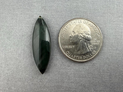 Blue Mountain Jasper Marquise Cabochon | Oregon Gemstone | Mined in the USA | JS331 - Blue Mountain Jasper, Oregon Gemstone - GemEnthusiast