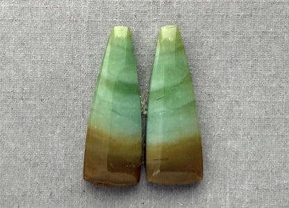 Petrified Wood Opal Pairs | Natural Indonesian Gemstone | WO242 - Fossilized Wood Opal, Petrified Wood Opal - GemEnthusiast