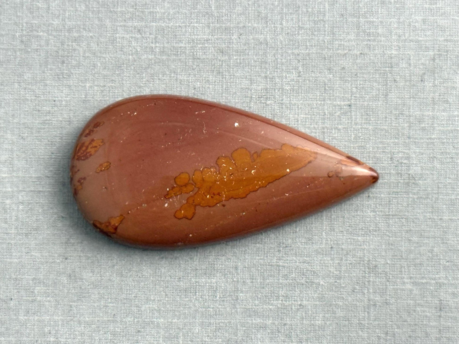 LARGE Antelope Jasper Cabochon | Oregon Idaho Gemstone | Mined in the USA | JS318 - Owyhee Jasper, Antelope Jasper - GemEnthusiast