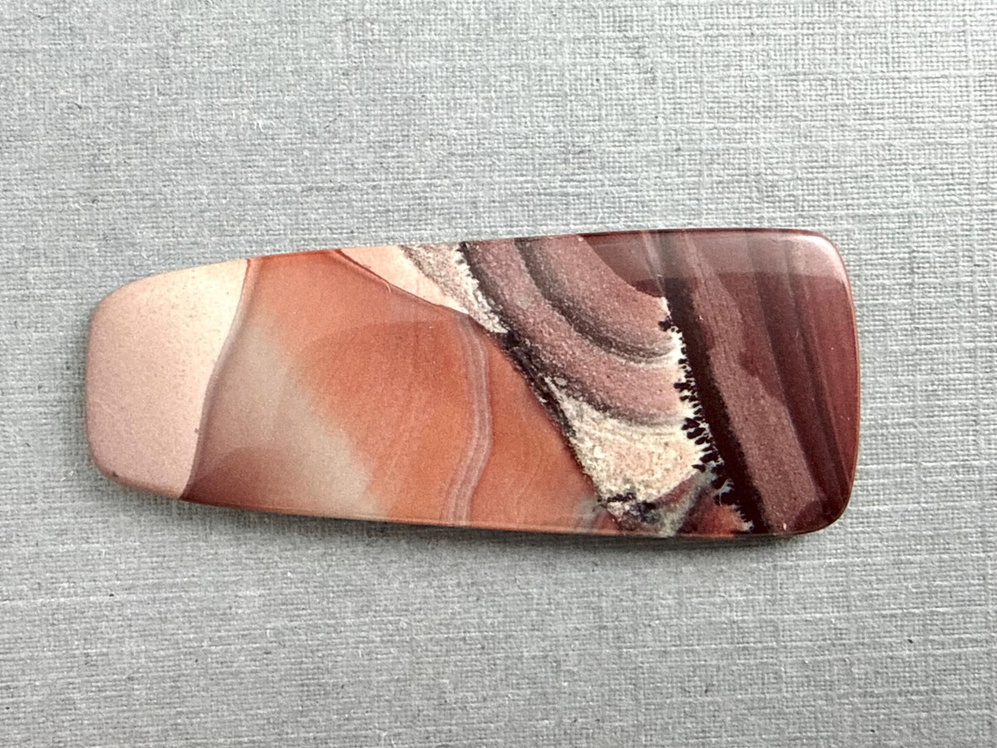 New Mexico Apache Sage Rhyolite | 46x19x3.5 | Natural Cabochon | RH107 - Apache Sage Rhyolite - GemEnthusiast