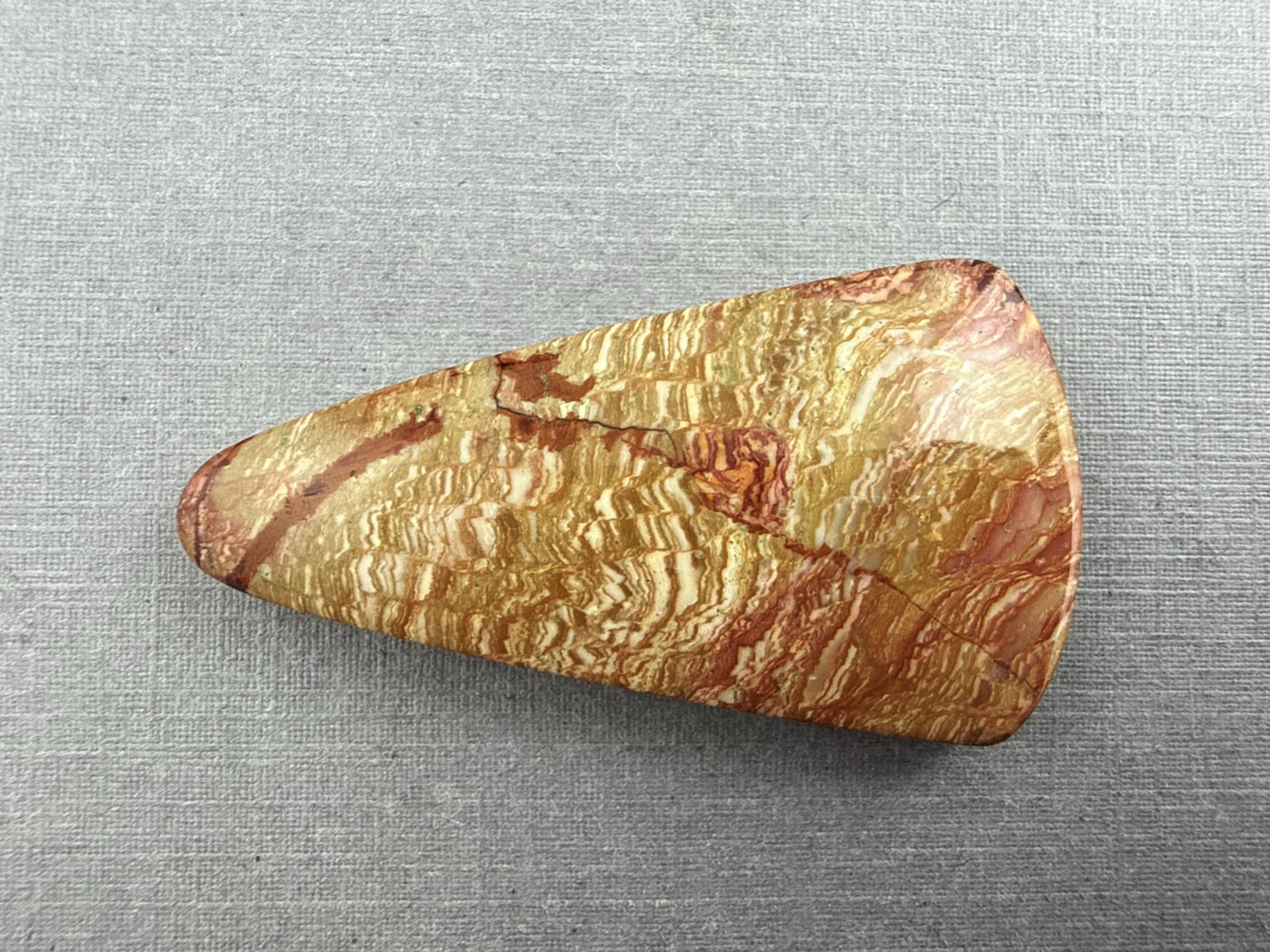 Antelope Jasper Cabochon | Oregon Idaho Gemstone | Mined in the USA | JS311 - Owyhee Jasper, Antelope Jasper - GemEnthusiast
