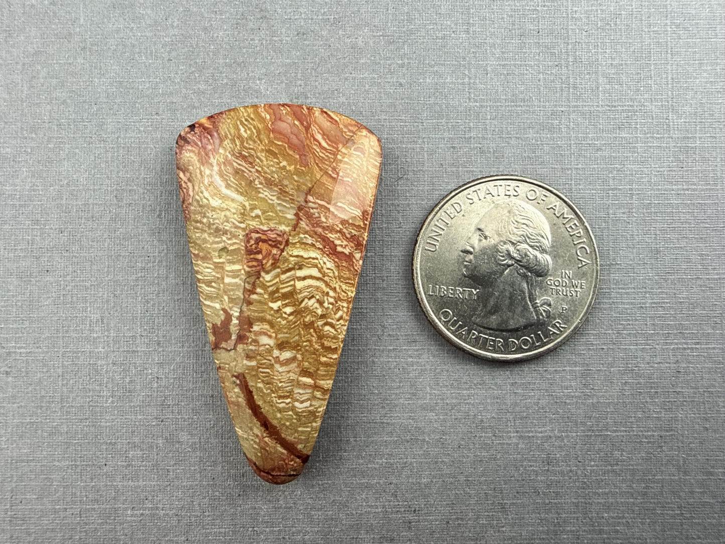 Antelope Jasper Cabochon | Oregon Idaho Gemstone | Mined in the USA | JS311 - Owyhee Jasper, Antelope Jasper - GemEnthusiast