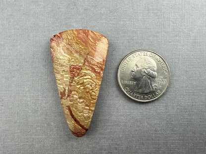 Antelope Jasper Cabochon | Oregon Idaho Gemstone | Mined in the USA | JS311 - Owyhee Jasper, Antelope Jasper - GemEnthusiast