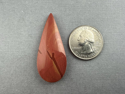 LARGE Antelope Jasper Cabochon | Oregon Idaho Gemstone | Mined in the USA | JS314 - Owyhee Jasper, Antelope Jasper - GemEnthusiast