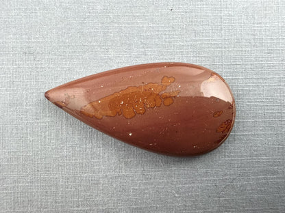 LARGE Antelope Jasper Cabochon | Oregon Idaho Gemstone | Mined in the USA | JS318 - Owyhee Jasper, Antelope Jasper - GemEnthusiast