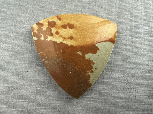 Owyhee Picture Jasper Cabochon | Oregon Idaho Gemstone | Mined in the USA | JS302 - Owyhee Jasper, Picture Jasper - GemEnthusiast
