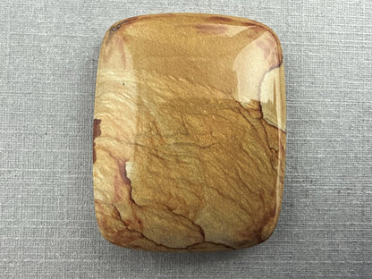 Owyhee Picture Jasper Cabochon | Oregon Idaho Gemstone | Mined in the USA | JS308 - Owyhee Jasper, Picture Jasper - GemEnthusiast